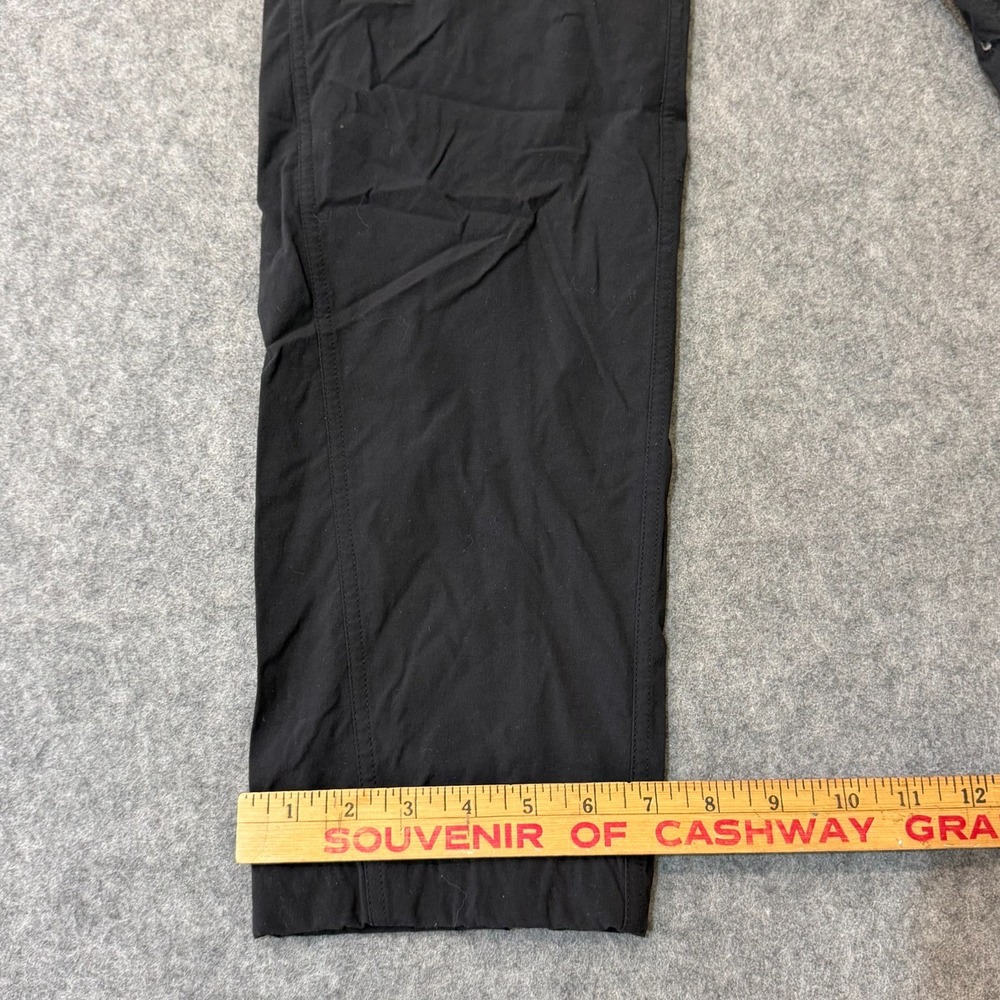 PrAna Black Summit Knit Waist High Rise Pull-On Activewear Pants Women's Size XS - Picture 3 of 7